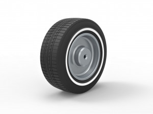 Wire wheel 2 scale 1 to 10 3D-Druckmodell