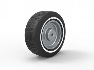 Wire wheel 2 scale 1 to 10 3D Print Model