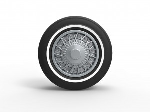 Wire wheel 2 scale 1 to 10 3D-Druckmodell