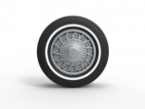 Wire wheel 2 scale 1 to 10 3D Print Model