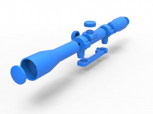 Scope for cosplay blaster 14 Modello di stampa 3D