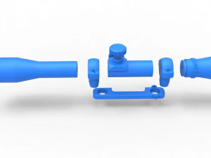 Scope for cosplay blaster 14 3D Print Model