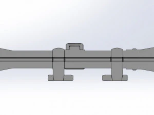 Scope for cosplay blaster 14 3D Print Model
