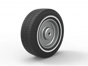 Car wheel 4 3D Print Model