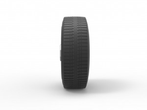 Wire wheel 3 scale 1 to 10 Model Cetak 3D