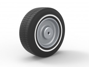 Wire wheel 4 scale 1 to 10 3D Baskı Modeli