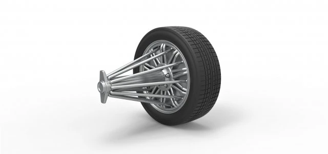Slab wheel scale 1 to 10 3D Print Model .c4d .max .obj .3ds .fbx .stl .blend 