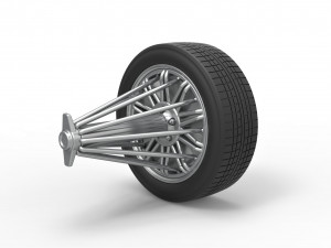 Slab wheel scale 1 to 10 3D Baskı Modeli