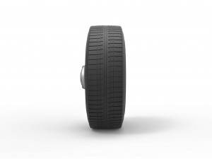 Car wheel 6 scale 1 to 10 3Dプリントモデル