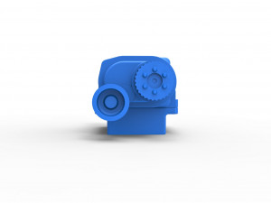 Supercharger scale 1 to 25 3D 프린트 모델