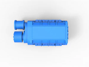 Supercharger scale 1 to 25 3D Print Model