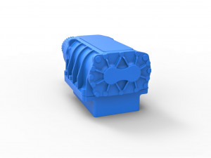 Supercharger scale 1 to 25 3D 프린트 모델