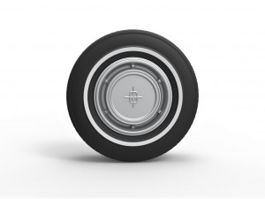Car wheel 7 scale 1 to 10 3D Print Model