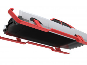 Car of Santa scale 1 to 25 Model Cetak 3D