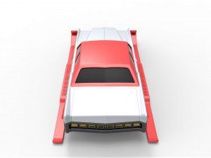 Car of Santa scale 1 to 25 Model Cetak 3D