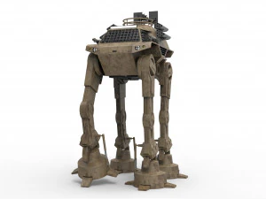 Concept walker for zombie apocalypses 3D Model