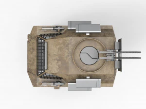 Concept walker for zombie apocalypses 3D Model