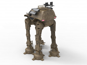 Concept walker for zombie apocalypses 3D Model