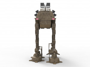 Concept walker for zombie apocalypses 3D Model