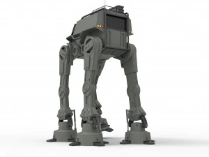Concept walker for zombie apocalypses 2 3D Model