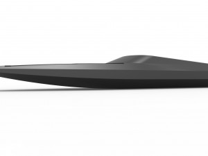 Speed boat key fob 3D Print Model
