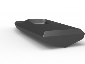 Speed boat key fob 3D Print Model