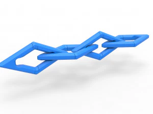 Cole&ccedil;&atilde;o de correntes de cosplay 6 Modelo de Impressão 3D