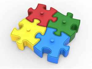 Puzzle cell box 3D Print Model