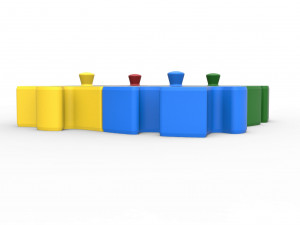 Puzzle cell box Modelo de impresión 3D
