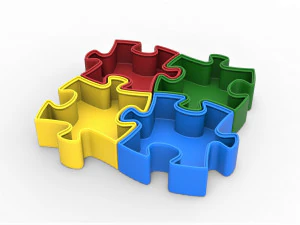 Puzzle cell box 3D Print Model