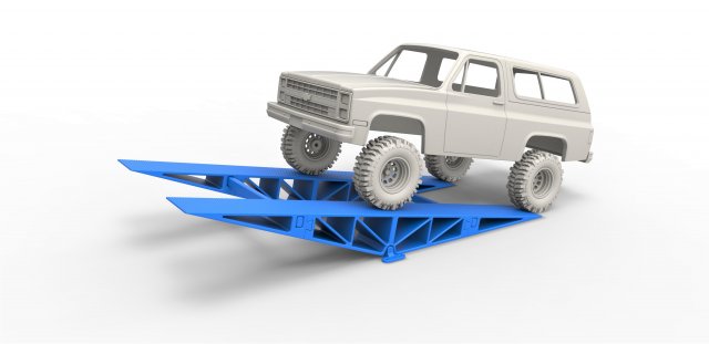 Bridge for diecast rc cars scale 1 to 10 Modèles 3D en vedette .c4d .max .obj .3ds .fbx .stl .blend