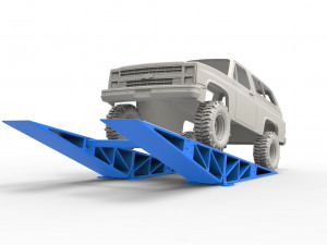 Bridge for diecast rc cars scale 1 to 10 Modèles 3D en vedette