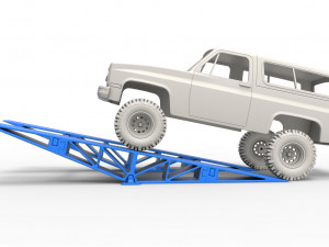 Bridge for diecast rc cars scale 1 to 10 Modèles 3D en vedette
