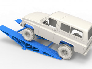 Bridge for diecast rc cars scale 1 to 10 Modèles 3D en vedette