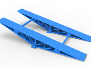 Bridge for diecast rc cars scale 1 to 10 Modèles 3D en vedette