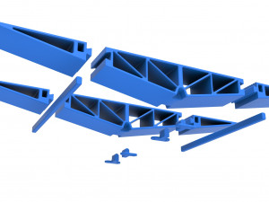 Bridge for diecast rc cars scale 1 to 10 Modèles 3D en vedette