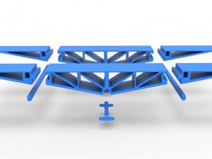 Bridge for diecast rc cars scale 1 to 10 Modèles 3D en vedette