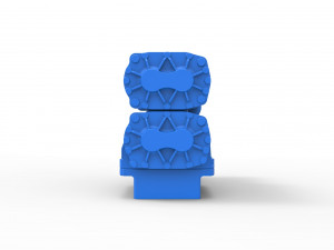 Double supercharger scale 1 to 25 3D Baskı Modeli