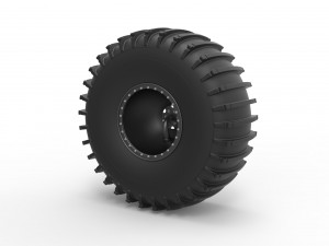 Wheel from atlas atv 3D 模型