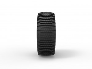 Offroad wheel 38 scale 1 to 20 3D Baskı Modeli