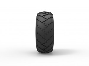 Offroad wheel 39 scale 1 to 20 3D Принт Модель