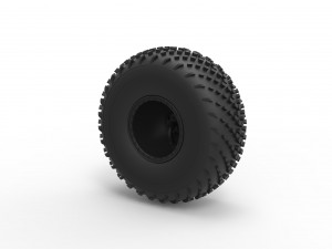 Offroad wheel 40 scale 1 to 20 3D Print Model