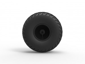 Offroad wheel 40 scale 1 to 20 3D Принт Модель