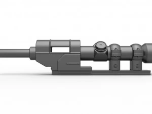 Scope for cosplay blaster 16 3D Print Model