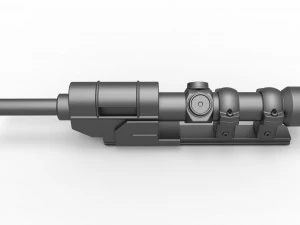 Scope for cosplay blaster 16 3D Print Model
