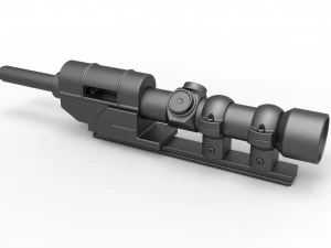 Scope for cosplay blaster 16 3D Print Model