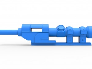 Scope for cosplay blaster 16 Model do druku 3D
