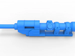 Scope for cosplay blaster 16 3D Print Model