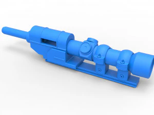 Scope for cosplay blaster 16 3D Print Model