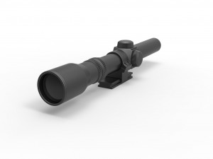 Scope for cosplay blaster 17 Modèles 3D en vedette